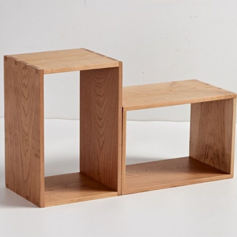 Open terug boekenplank moderne stijl solide houten boekenkast voor kantoor