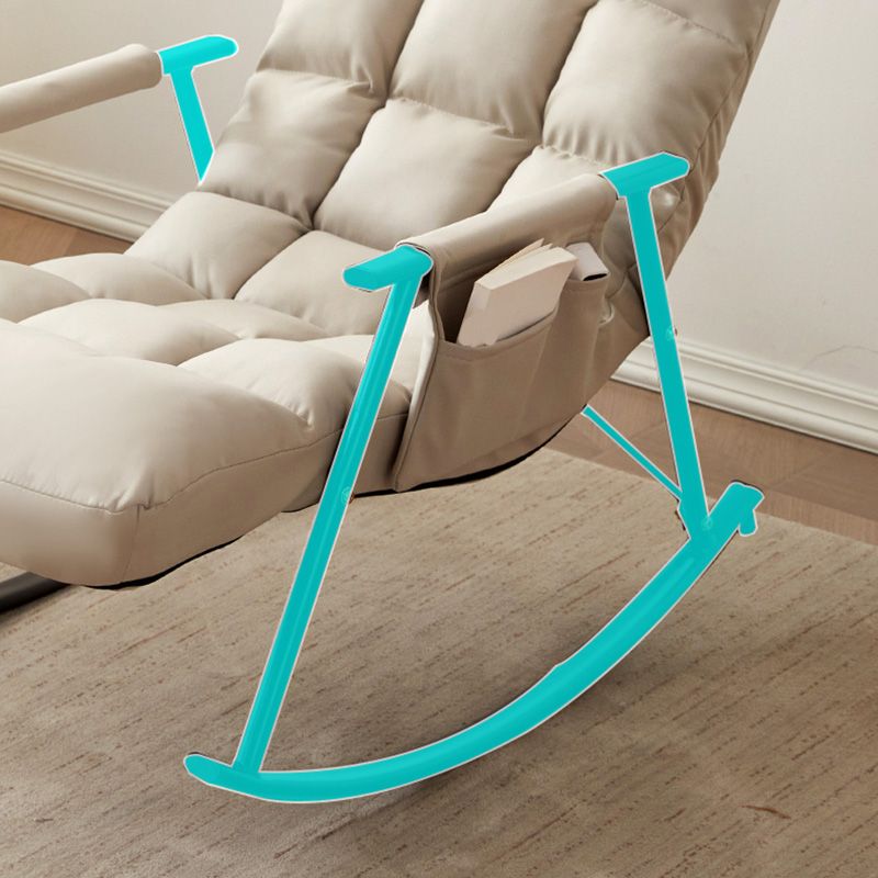 Chaise à bascule canapé de style contemporain chaise à bascule unique pour le salon