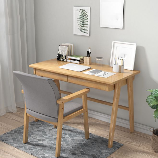 Modern Style Wooden Dining Chair Solid Back Dining Arm Single Chair for Kitchen Clearhalo ' kitchen&dining_furn' 'Dining Chairs' 'Dining Tables & Seating' 'dining_chair' 'furn' 'furn_dining_chair' 'Furniture' 'furniture_dining_chair' 'Kitchen & Dining Furniture' 'kitchen' 1200x1200_45765996-fde7-4e6e-b281-2a497576947d