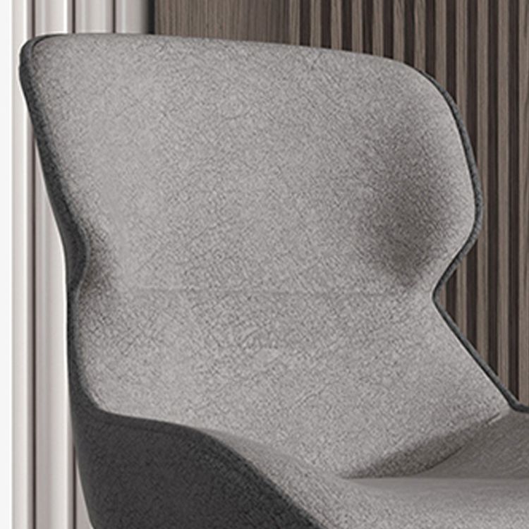 Contemporary Style Chair Kitchen Arm Side Chairs with Metal Legs Clearhalo 'Dining Chairs' 'Dining Tables & Seating' 'dining_chair' 'Furniture' 'furniture_dining_chair' 'Kitchen & Dining Furniture' 1200x1200_4578a4e6-ba63-4001-b070-325eeb3763ee