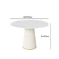 Nordic 1/4/5 Pieces Dining Set Round Stone Dining Table for Dining Room Clearhalo 'Dining Room Sets' 'Dining Tables & Seating' 'dining_room_set' 'furn' 'furn_dining_room_set' 'Furniture' 'Kitchen & Dining Furniture' 1200x1200_4579bc08-b2a9-4c16-9c11-9bb44bfcc178