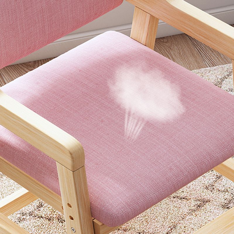 Wood Modern Indoor-Outdoor Chair Open Back Dining Single Chair with Arm Clearhalo ' kitchen&dining_furn' 'Dining Chairs' 'Dining Tables & Seating' 'dining_chair' 'furn' 'furn_dining_chair' 'Furniture' 'furniture_dining_chair' 'Kitchen & Dining Furniture' 'kitchen' 1200x1200_457db601-991c-40b5-96e3-e7f505564147