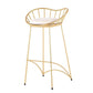 Industrial Metal Round Barstool Patio Bar Stool with Metal Legs Clearhalo 'Bar Furniture' 'Bar Stools' 'bar_stools' 'furn' 'furn_bar_stools' 'Furniture' 'Kitchen & Dining Furniture' 1200x1200_457e3550-fada-47bb-9f9a-08fae71bd2f5