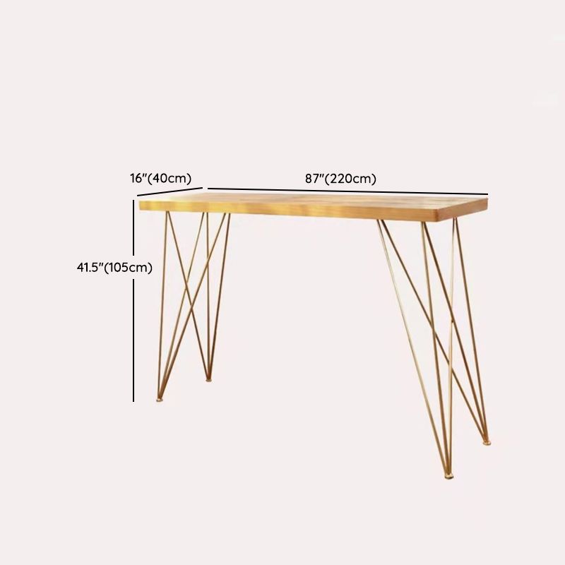 Moderne pubtafelset 1/2/3/5-delige houten bartafel met metalen krukken