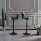 Taburete de bar elevable moderno, taburete de bar de metal con patas de metal para restaurante