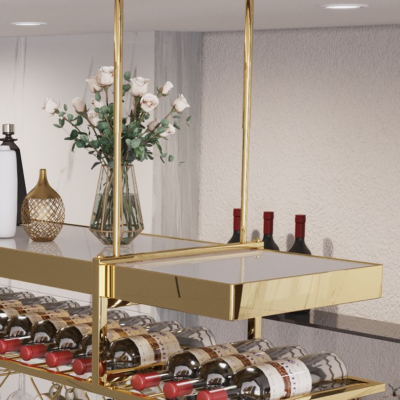 Modern Hanging Wine Rack Bottle Metal Kitchen Wine Bottle Holder Clearhalo 'furn' 'furn_wine_racks' 'Furniture' 'Kitchen & Dining Furniture' 'Wine Racks' 'wine_racks' 1200x1200_45802d3f-0d38-4ddd-88f9-8aa5a071941c