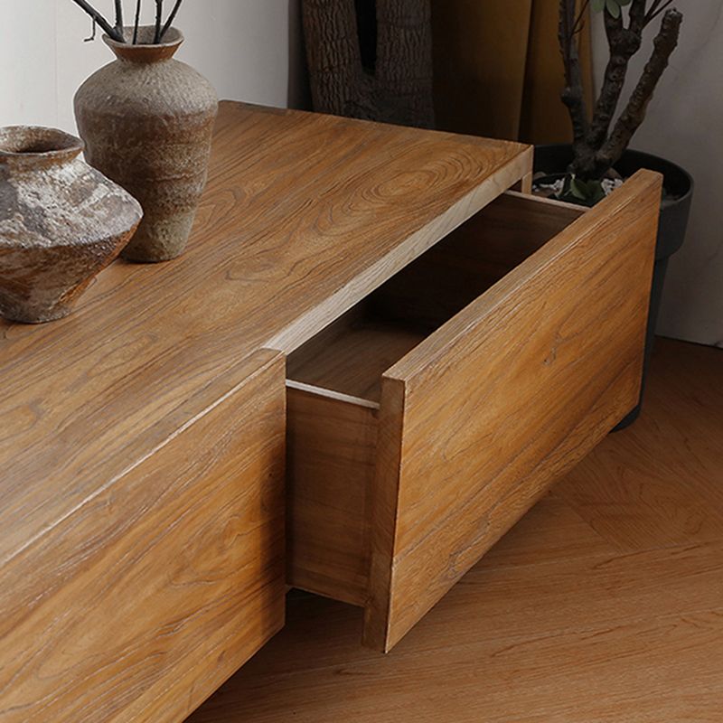 Wooden TV Media Stand Scandinavian TV Media Console with Drawers Clearhalo 'furn' 'furn_tv_stands_entertainment_centers' 'Furniture' 'Living Room Furniture' 'TV Stands & Entertainment Centers' 'TV Stands & Media Storage Furniture' 'tv_stands_entertainment_centers' 1200x1200_458095fb-99ee-4712-a349-ef8cb84ce73c