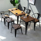 1/3/5 Pcs Metal Industrial Dinette Set with Manufactured Wood Table Dining Set Clearhalo 'Dining Room Sets' 'Dining Tables & Seating' 'dining_room_set' 'furn' 'furn_dining_room_set' 'Furniture' 'furniture_dining_room_set' 'Kitchen & Dining Furniture' 'kitchen&dining_furn' 'kitchen' 1200x1200_4582214a-b86b-4d03-b6ae-69d26b1358fd