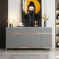 Houten woonkamer dressoir kast glam credenza met lade en opslag
