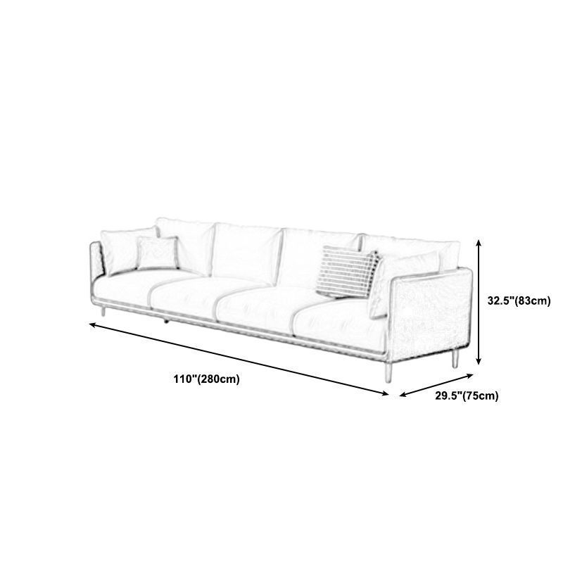 Green and White Stain Resistant Settee Sofa Leather Square Arm Loveseat Clearhalo 'furn' 'furn_sofas' 'Furniture' 'furniture_sofas' 'kitchen' 'kitchen_sofas' 'Living Room Furniture' 'Sofa' 'sofas' 1200x1200_4583ba9c-7a31-45b2-bbcb-853d11e05434