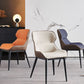 Contemporary Side Chair Leather Upholstered Dining Chair for Kitchen