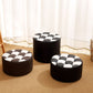 Modern Round Pouf Check Pattern Water Resistant Pouf for Home Decor Clearhalo 'furn' 'furn_ottomans_poufs' 'Furniture' 'Living Room Furniture' 'Ottomans & Poufs' 'ottomans_poufs' 1200x1200_458a4048-d834-40bc-a733-4e94f537dd5f