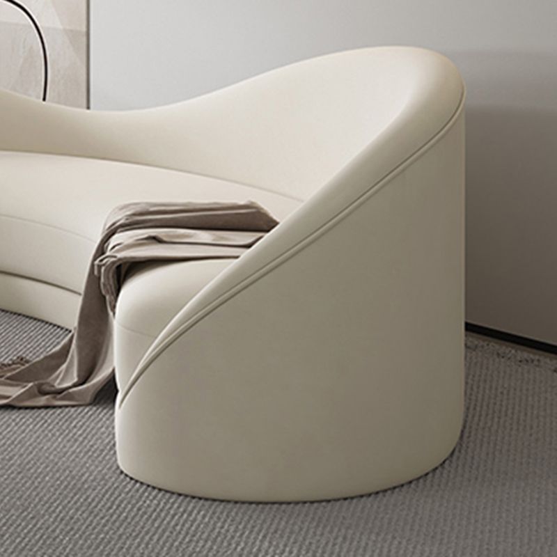 Tela escandinava cojines blancos de esmoquin de la sala de estar de la sala de estar del brazo