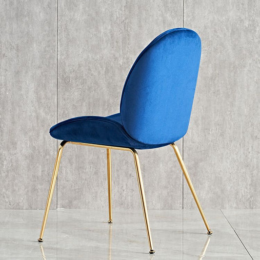 Silla de comedor de comedor de estilo glamoroso para interiores para interiores