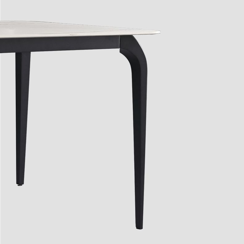 Modern 1/4/5/6/7 Pcs White Dining Chairs Set Sintered Stone Dining Room Set Clearhalo 'Dining Room Sets' 'Dining Tables & Seating' 'dining_room_set' 'furn' 'furn_dining_room_set' 'Furniture' 'furniture_dining_room_set' 'Kitchen & Dining Furniture' 1200x1200_45909e75-f018-4937-bf45-ebacb8c8d1bd