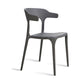 Scandinavian Plastic Armless Dining Chairs Stackable Dining Side Chair Clearhalo ' kitchen&dining_furn' 'Dining Chairs' 'Dining Tables & Seating' 'dining_chair' 'furn' 'furn_dining_chair' 'Furniture' 'furniture_dining_chair' 'Kitchen & Dining Furniture' 'kitchen' 1200x1200_4594a12f-71b9-4e20-a6c4-98a80aae3d17