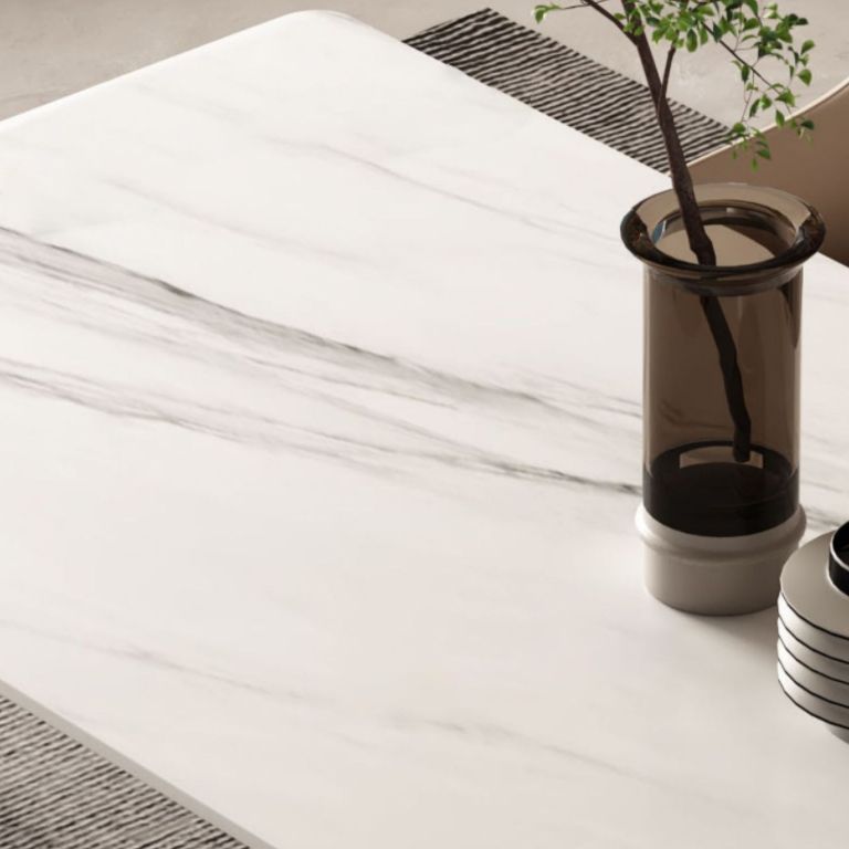 Luxury Sintered Stone Top Dining Set 1/4/5/7 Pieces Rectangle Dining Table with Chairs Clearhalo 'Dining Room Sets' 'Dining Tables & Seating' 'dining_room_set' 'furn' 'furn_dining_room_set' 'Furniture' 'furniture_dining_room_set' 'Kitchen & Dining Furniture' 1200x1200_459807c9-0a95-40d6-8a97-c332505023ab