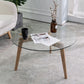 Round Clear Glass Coffee Table Nordic 3 Legs Coffee Cocktail Table Clearhalo 'Coffee & Accent Tables' 'Coffee Tables' 'coffee_tables' 'furn' 'furn_coffee_tables' 'Furniture' 'Living Room Furniture' 1200x1200_459b95b6-e831-4737-8d9e-9b9925ab5818