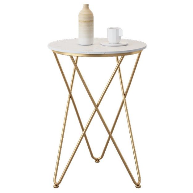 Traditional Luxury Stone Dinette Table Round Tripod Base Dining Table for Home Clearhalo ' dining_table' 'Dining Tables & Seating' 'Dining Tables' 'furn' 'furn_dining_table' 'Furniture' 'furniture_dining_table' 'Kitchen & Dining Furniture' 'kitchen&dining_furn' 'kitchen' 'kitchen_dining_table' 1200x1200_459def32-d7fc-4cb2-b864-e879a8308d0e
