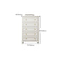Solid Wood Storage Chest Dresser Classic Glam Chest with Drawers Clearhalo 'Bedroom Furniture' 'Dressers & Chests' 'dressers_chests' 'furn' 'furn_dressers_chests' 'Furniture' 1200x1200_459faf4e-2883-48fa-9a75-019a611c6ba1