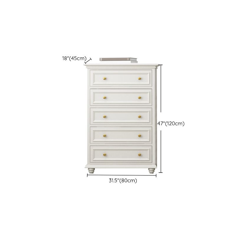 Solid Wood Storage Chest Dresser Classic Glam Chest with Drawers Clearhalo 'Bedroom Furniture' 'Dressers & Chests' 'dressers_chests' 'furn' 'furn_dressers_chests' 'Furniture' 1200x1200_459faf4e-2883-48fa-9a75-019a611c6ba1