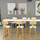 Glam Style Wooden Counter Table Rectangle Counter Table for Home Clearhalo 'Bar Furniture' 'Bar Tables' 'bar_tables' 'furn' 'furn_bar_tables' 'Furniture' 'Kitchen & Dining Furniture' 1200x1200_45a0c410-d35e-4b83-a6e9-a022e130d8d2