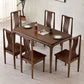 Traditional Solid Wood Dining Room Set with Rectangle Table Dining Table Furniture for Home Clearhalo 'Dining Room Sets' 'Dining Tables & Seating' 'dining_room_set' 'furn' 'furn_dining_room_set' 'Furniture' 'furniture_dining_room_set' 'Kitchen & Dining Furniture' 'kitchen&dining_furn' 'kitchen' 1200x1200_45a0fc32-8891-491c-9f38-f047f74fe17a