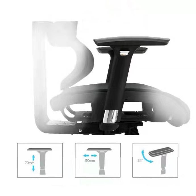 Contemporary Office Chair Ergonomic Adjustable High Back Desk Chair Clearhalo 'furn' 'furn_office_chair' 'Furniture' 'Office Chairs' 'Office Furniture' 'office_chair' 1200x1200_45a33b27-40c3-412a-b96b-052e383cbf95
