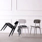 Scandinavian Armless Dining Chairs Plastic Open Back Side Chair (Set of 4) Clearhalo ' kitchen&dining_furn' 'Dining Chairs' 'Dining Tables & Seating' 'dining_chair' 'furn' 'furn_dining_chair' 'Furniture' 'furniture_dining_chair' 'Kitchen & Dining Furniture' 'kitchen' 1200x1200_45a3a74d-8dcb-4c16-a6f1-336f9b6f6ef4