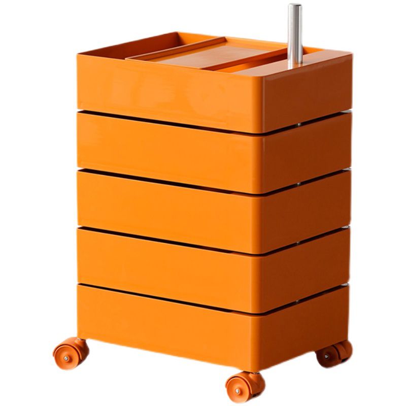 Scandinavian Plastic Night Table 28" Tall Removable Nightstand with Drawers Clearhalo 'Bedroom Furniture' 'furn' 'furn_night_stand' 'Furniture' 'night_stand' 'Nightstands' 1200x1200_45a57bb6-300c-4c5f-851e-78e5325a6084