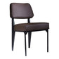 Scandinavian Home Side Chair Open Back Upholstered Metal Dining Room Chair Clearhalo ' kitchen&dining_furn' 'Dining Chairs' 'Dining Tables & Seating' 'dining_chair' 'furn' 'furn_dining_chair' 'Furniture' 'furniture_dining_chair' 'Kitchen & Dining Furniture' 'kitchen' 1200x1200_45a5b375-9689-49a6-9cc0-913cd79fc1ac
