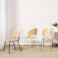 Contemporary Style Metal Chairs Open Back Dining Side Chair (Set of 4) Clearhalo ' kitchen&dining_furn' 'Dining Chairs' 'Dining Tables & Seating' 'dining_chair' 'furn' 'furn_dining_chair' 'Furniture' 'furniture_dining_chair' 'Kitchen & Dining Furniture' 'kitchen' 1200x1200_45a5f663-0616-4758-bc16-516c2062ceb4