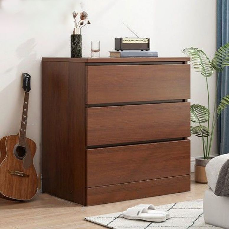 Walnut Storage Chest Modern Bedroom Storage Chest Dresser with 3 / 4 / 5 / 6 Drawers Clearhalo 'Bedroom Furniture' 'Dressers & Chests' 'dressers_chests' 'furn' 'furn_dressers_chests' 'Furniture' 1200x1200_45a6b423-03a4-4ea7-bd7e-96d8384c28ae