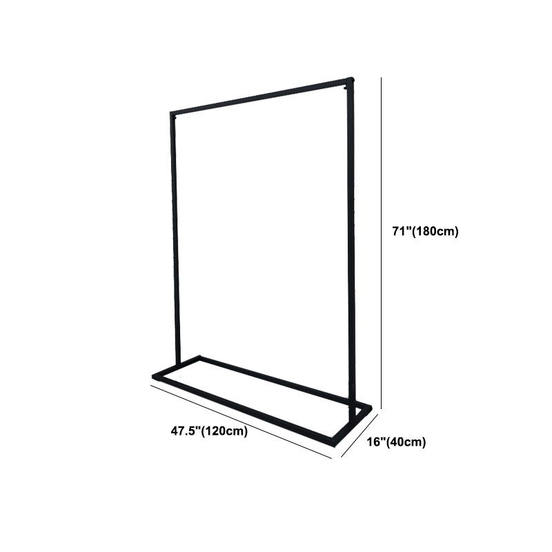 Hall per albero di metallo contemporaneo Hang Bid Lever Hall in nero