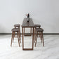 Industrielles 1/2/4/5-teiliges Bartisch-Set aus Holz, rechteckiger Bartisch mit hohen Hockern
