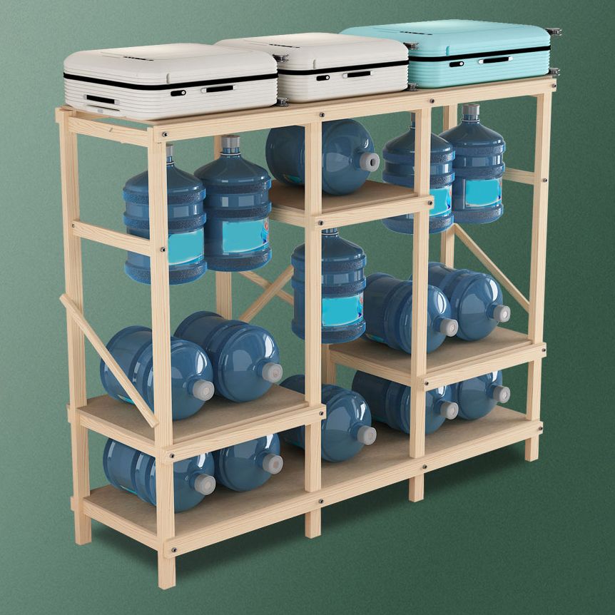 Contemporary Style Wardrobe Pine Solid Wood 1-Door Wardrobe Closet for Bedroom Clearhalo 'Armoires & Wardrobes' 'armoires_wardrobes' 'Bedroom Furniture' 'furn' 'furn_armoires_wardrobes' 'Furniture' 1200x1200_45b0c379-1627-4c7c-9caf-7b0e25eaee29