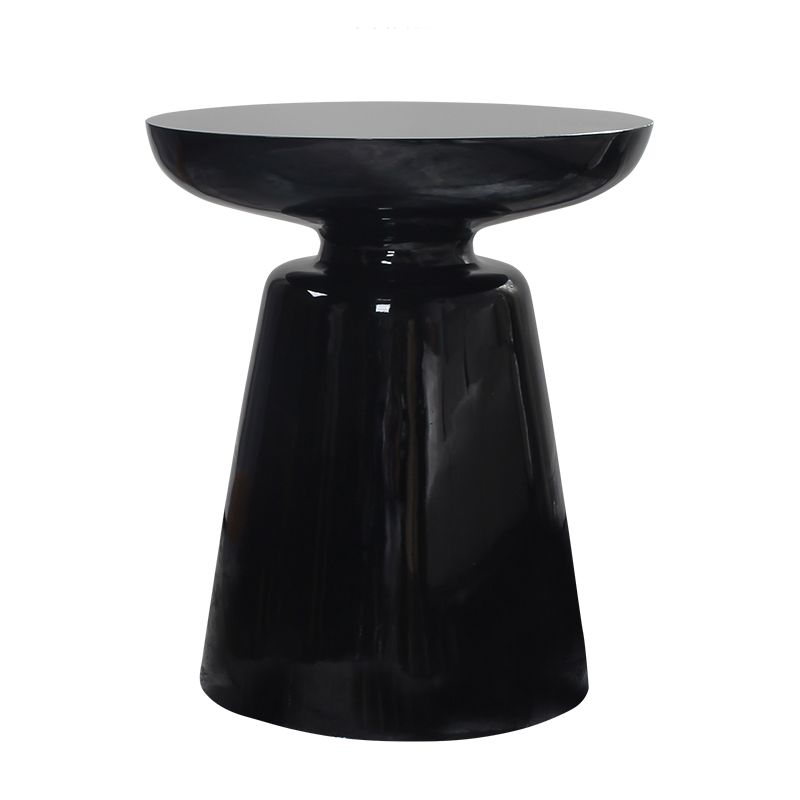 Modern Metal Round Side Table 43/60' Tall Pedestal End Table Clearhalo 'Coffee & Accent Tables' 'End & Side Tables' 'end_side_tables' 'furn' 'furn_end_side_tables' 'Furniture' 'Living Room Furniture' 1200x1200_45b1f2ba-f271-4d04-9244-85b97314fcc8