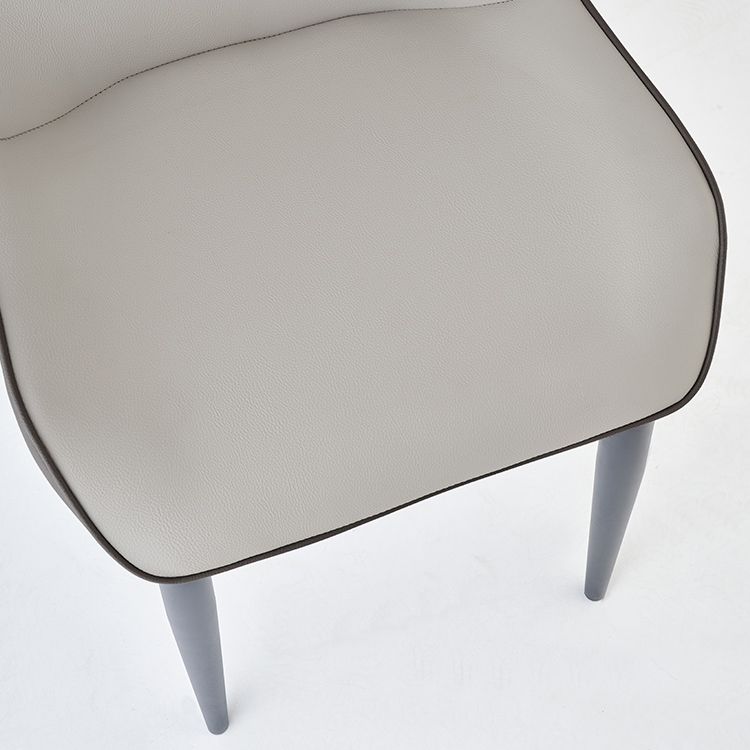 Contemporary Style Dining Room Chairs Dining Wingback Arm Chair with Metal Legs Clearhalo ' kitchen&dining_furn' 'Dining Chairs' 'Dining Tables & Seating' 'dining_chair' 'furn' 'furn_dining_chair' 'Furniture' 'furniture_dining_chair' 'Kitchen & Dining Furniture' 'kitchen' 1200x1200_45b27486-c470-4373-9ddd-89f7b186b26e