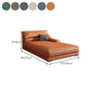 Modern Upholstered Chaise Lounge Leather Recessed Arms for Bedroom and Living Room Clearhalo 'Chairs & Seating' 'Chaise Lounge' 'chaise_lounge' 'furn' 'furn_chaise_lounge' 'Furniture' 'Living Room Furniture' 1200x1200_45b2a6d5-db6c-4f68-bf23-74a40ae372a1