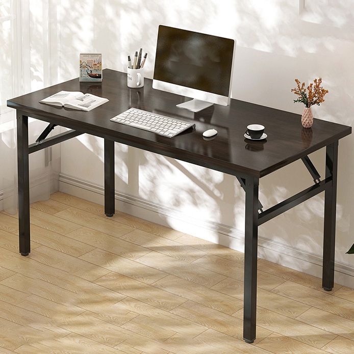 29.5" H Rectangular Writing Desk Contemporary Wood Office Desk Clearhalo 'furn' 'furn_office_desk' 'Furniture' 'Office Desks' 'Office Furniture' 'office_desk' 1200x1200_45b39936-e659-4d2b-89cc-c2bdb4edc980