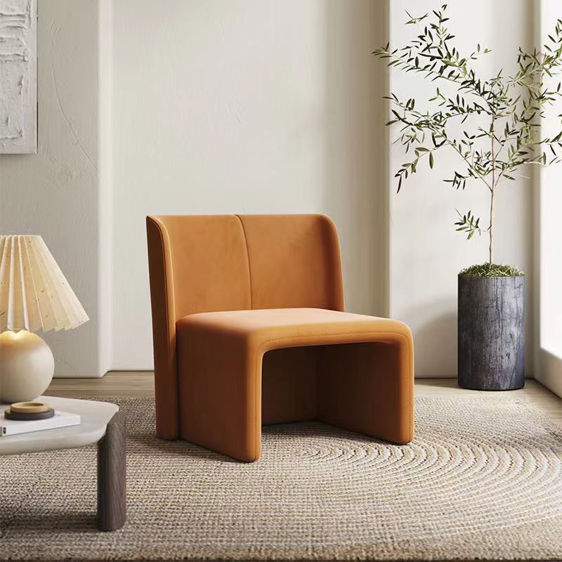 Moderne stijl eetkamerstoel Velvet Parsons zijstoel voor woonkamer