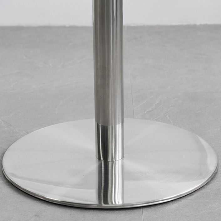 Industrial Style Dinner Table Stainless Steel Dining Site Table for Home Clearhalo ' dining_table' 'Dining Tables & Seating' 'Dining Tables' 'furn' 'furn_dining_table' 'Furniture' 'furniture_dining_table' 'Kitchen & Dining Furniture' 'kitchen&dining_furn' 'kitchen' 'kitchen_dining_table' 1200x1200_45b76daf-5113-4e15-81aa-4c0289ae5980