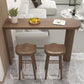 Modern Living Room Solid Wood Double pedestal Bar Dining Table Clearhalo 'Bar Furniture' 'Bar Tables' 'bar_tables' 'furn' 'furn_bar_tables' 'Furniture' 'Kitchen & Dining Furniture' 1200x1200_45b9430c-bf85-446d-9a27-ab4e6ffb47af