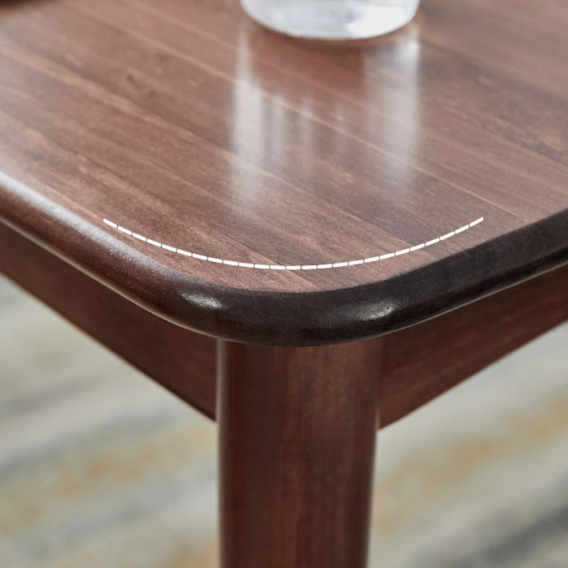 11.8" Wide Modern Seating Bench Solid Wood Oval Bench with Legs Clearhalo 'Benches' 'Chairs & Seating' 'furn' 'furn_benches' 'Furniture' 'Living Room Furniture' 1200x1200_45b9e156-c457-40cb-a0c8-908bda12c5e1