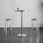 Industrial Round Bar Counter Table Metal Dining Table for Kitchen Clearhalo 'Bar Furniture' 'Bar Tables' 'bar_tables' 'furn' 'furn_bar_tables' 'Furniture' 'furniture_bar_tables' 'Kitchen & Dining Furniture' 1200x1200_45ba49b5-a83f-4903-9420-e4a628ecce97