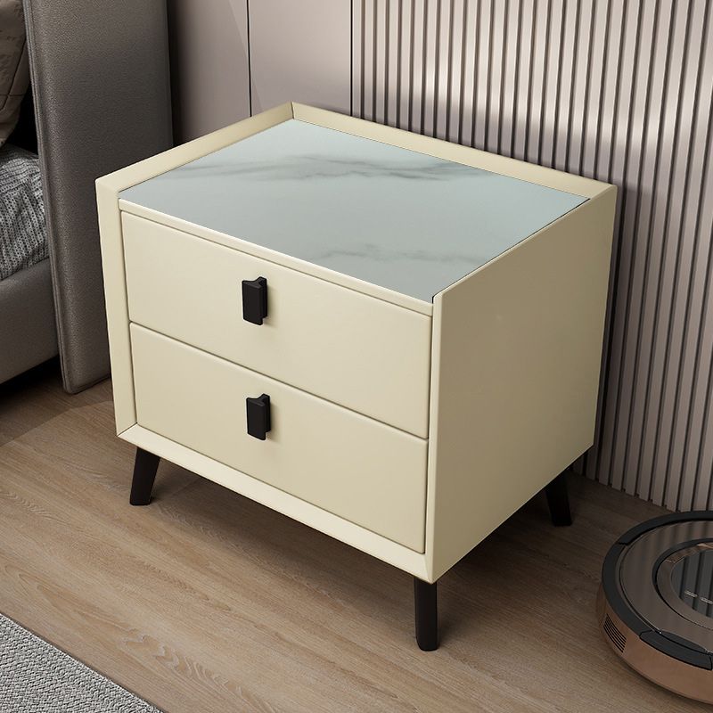Drawer Storage Night Table Contemporary Bed Nightstand for Bedroom Clearhalo 'Bedroom Furniture' 'furn' 'furn_night_stand' 'Furniture' 'night_stand' 'Nightstands' 1200x1200_45bb08c0-40c5-4e71-b3e6-aeb368512133