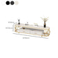 Modern TV Stand Console Open Storage Media Console TV Stand for Living Room