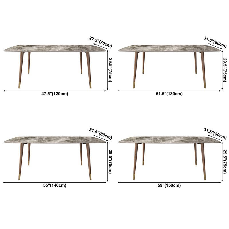 Simplicity Style Home Sintered Stone Dining Table Rectangle Shape Table with Ash Wood Base Clearhalo ' dining_table' 'Dining Tables & Seating' 'Dining Tables' 'furn' 'furn_dining_table' 'Furniture' 'furniture_dining_table' 'Kitchen & Dining Furniture' 'kitchen&dining_furn' 'kitchen' 'kitchen_dining_table' 1200x1200_45bdb665-e2d4-452e-96c5-195b0e6e5db9