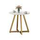 Glam Stone Eetset Rond 1/2/3/4/5-delige Eetset voor thuisgebruik