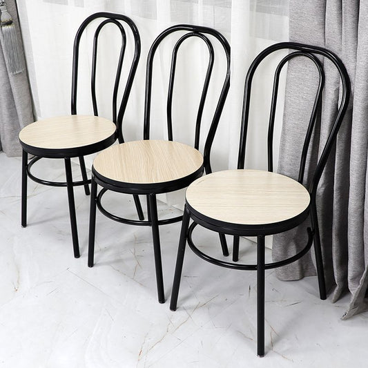 Contemporary Metal Dining Room Chairs Open Back Dining Armless Chair for Home Use Clearhalo ' kitchen&dining_furn' 'Dining Chairs' 'Dining Tables & Seating' 'dining_chair' 'furn' 'furn_dining_chair' 'Furniture' 'furniture_dining_chair' 'Kitchen & Dining Furniture' 'kitchen' 1200x1200_45c06863-84df-46a2-8acf-809d0fd48b23